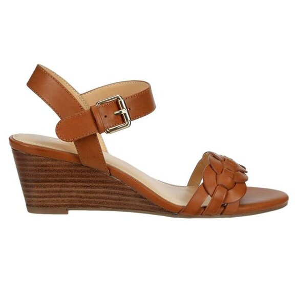 Michael By Michael Shannon Spark - Wedge Heel Ankle Strap Sandal - Picture 2 of 9